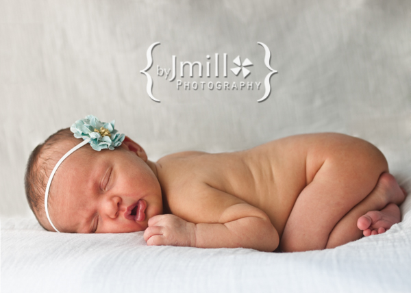 Contemporary Newborn Portrait