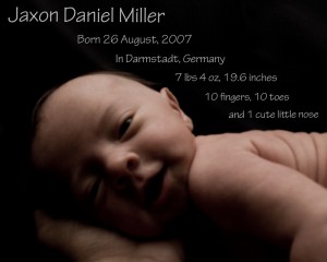 This was actually my black sheet setup for my birth announcement.  There are so many things wrong with this photograph, but it's mine and I love it.