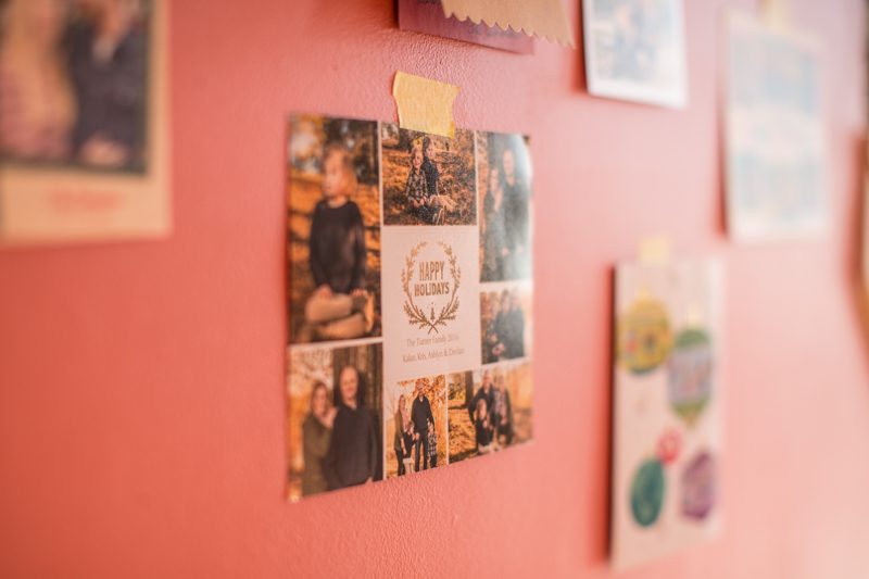 Christmas Card Display