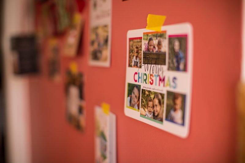 Christmas Card Display