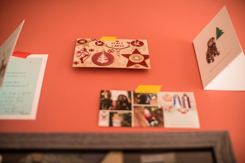 Christmas Card Display