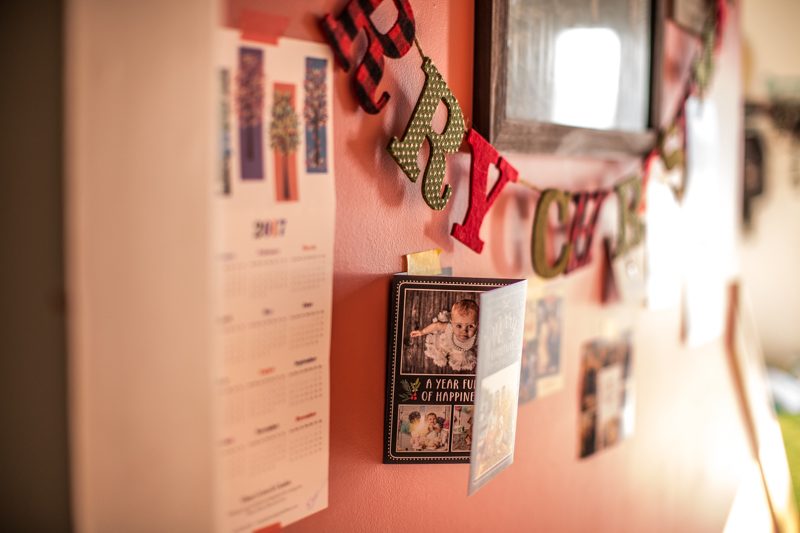 Christmas Card Display