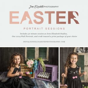 Jenn Elisabeth Photography Easter Portrait Sessions