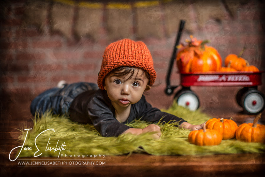Little Pumpkin Patch Portraits